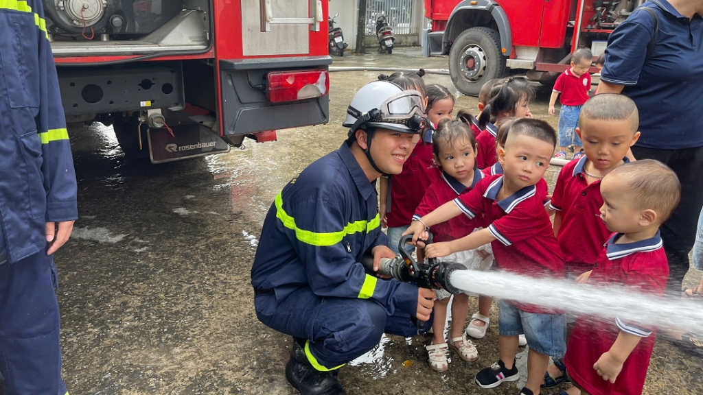 Lan tỏa văn hóa an toàn phòng cháy chữa cháy trong trường học