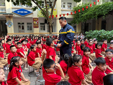 Lan tỏa văn hóa an toàn phòng cháy chữa cháy trong trường học