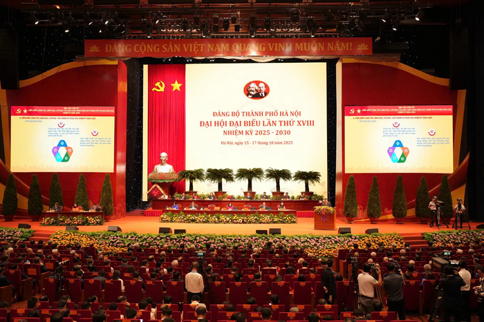 Chiều nay (16/10), bầu Ban Chấp hành Đảng bộ TP Hà Nội khóa XVIII, nhiệm kỳ 2025-2030 Chiều nay (16/10), bầu Ban Chấp hành Đảng bộ TP Hà Nội khóa XVIII, nhiệm kỳ 2025-2030