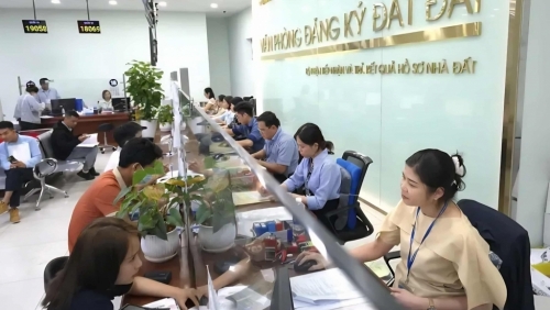 Hệ thống Văn phòng đăng ký đất đai đã thực hiện tốt vai trò về đất đai