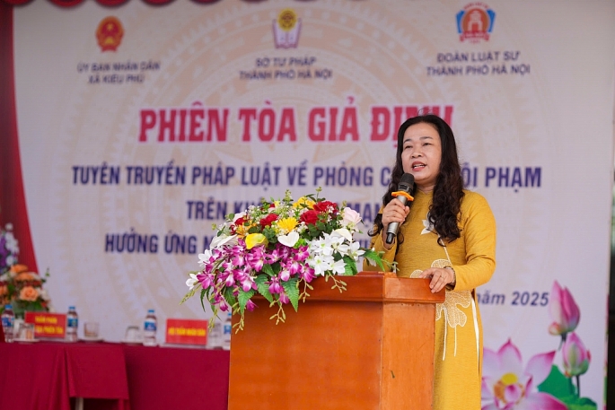 Xã Kiều Phú hưởng ứng Ngày Pháp luật Việt Nam qua mô hình 