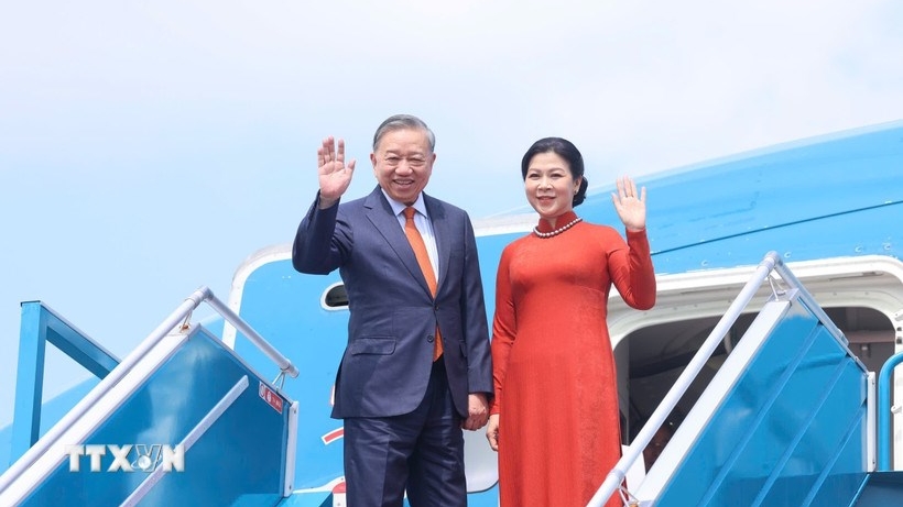 Tổng Bí thư Tô Lâm bắt đầu chuyến thăm chính thức Cộng hòa Phần Lan