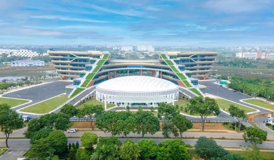 Trung tâm Đổi mới sáng tạo quốc gia (cơ sở Hòa Lạc). Ảnh N.M.