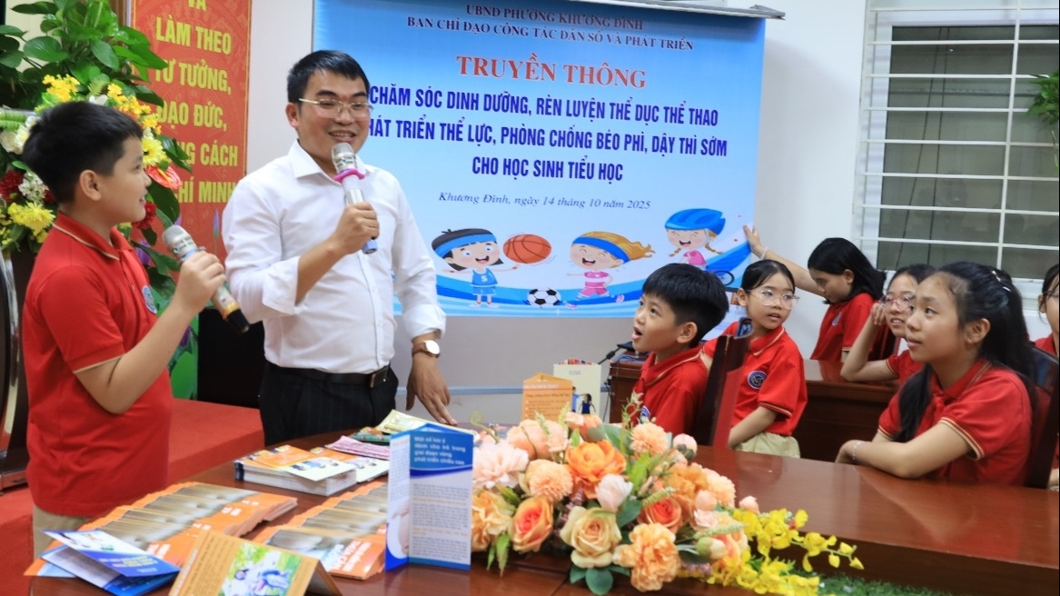 Hà Nội đẩy mạnh giáo dục sức khỏe học đường