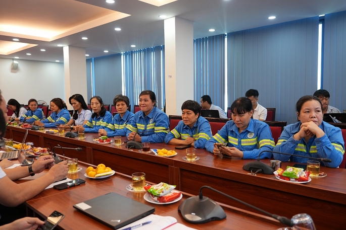 Ra mắt Nhóm Nòng cốt Chương trình truyền thông “An sinh hạnh phúc cho nữ công nhân môi trường” năm 2025-2026