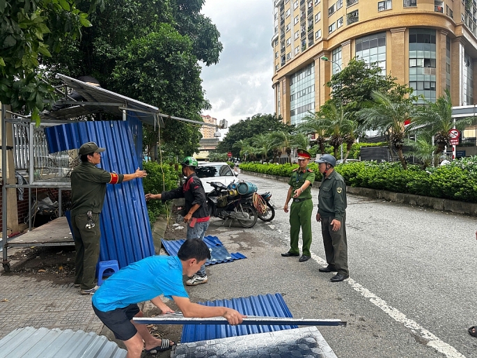 Công an phường Định Công phát huy hiệu quả từ mô hình tổ chức mới