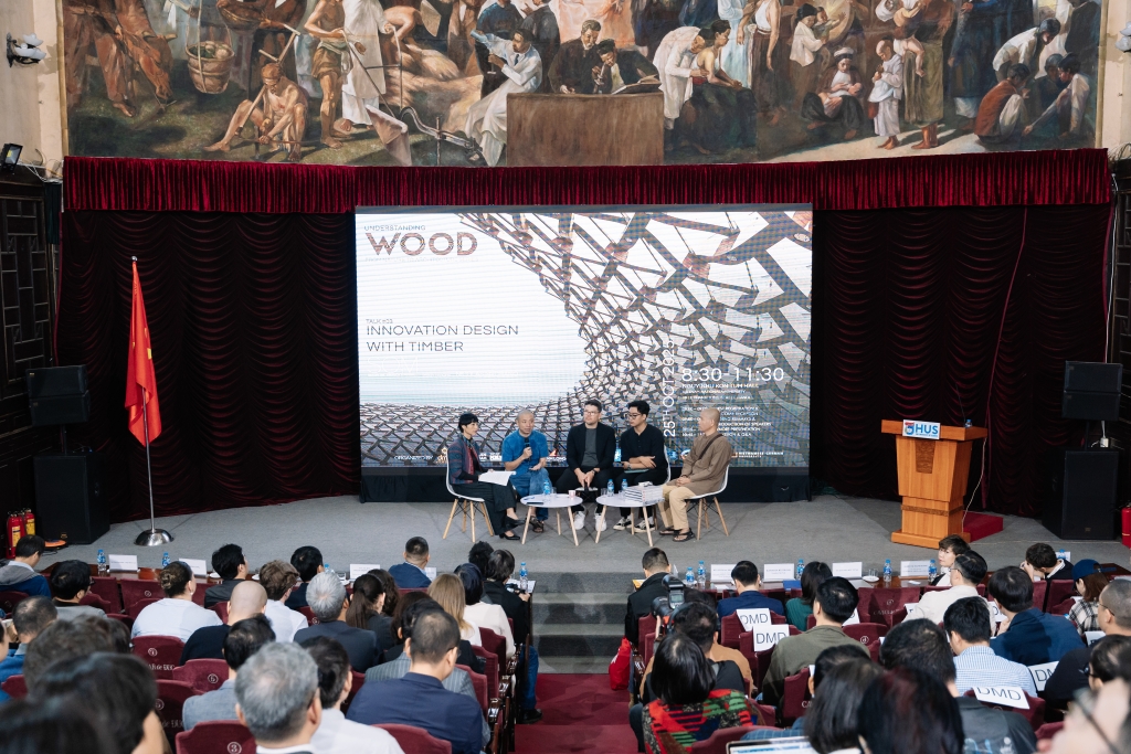 Gỗ trong kiến trúc công cộng” – Hướng tới tương lai bền vững từ vật liệu truyền thống