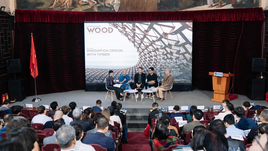 Gỗ trong kiến trúc công cộng” – Hướng tới tương lai bền vững từ vật liệu truyền thống
