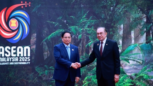 Thủ tướng Phạm Minh Chính bắt đầu tham dự Hội nghị Cấp cao ASEAN lần thứ 47 tại Malaysia