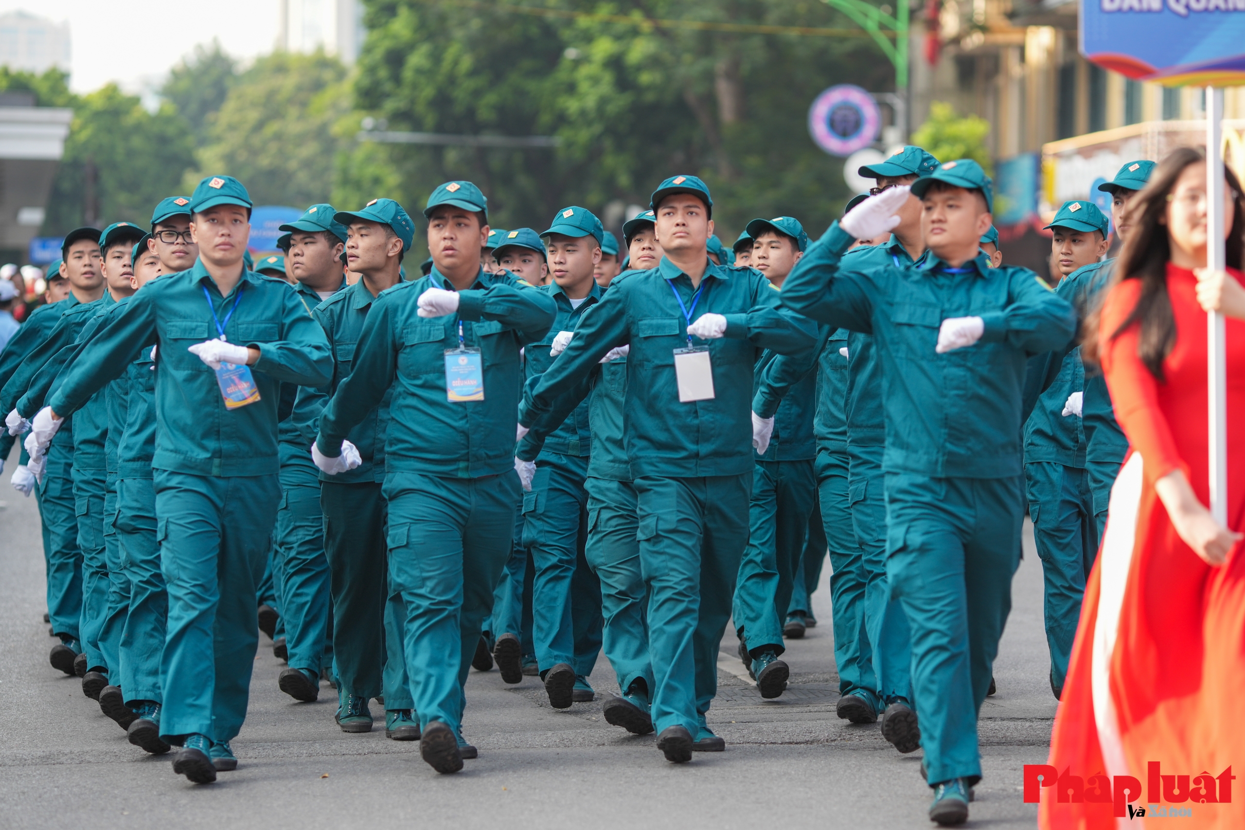Toàn cảnh lễ khai mạc Đại hội Thể dục Thể thao phường Hoàn Kiếm lần thứ I năm 2025