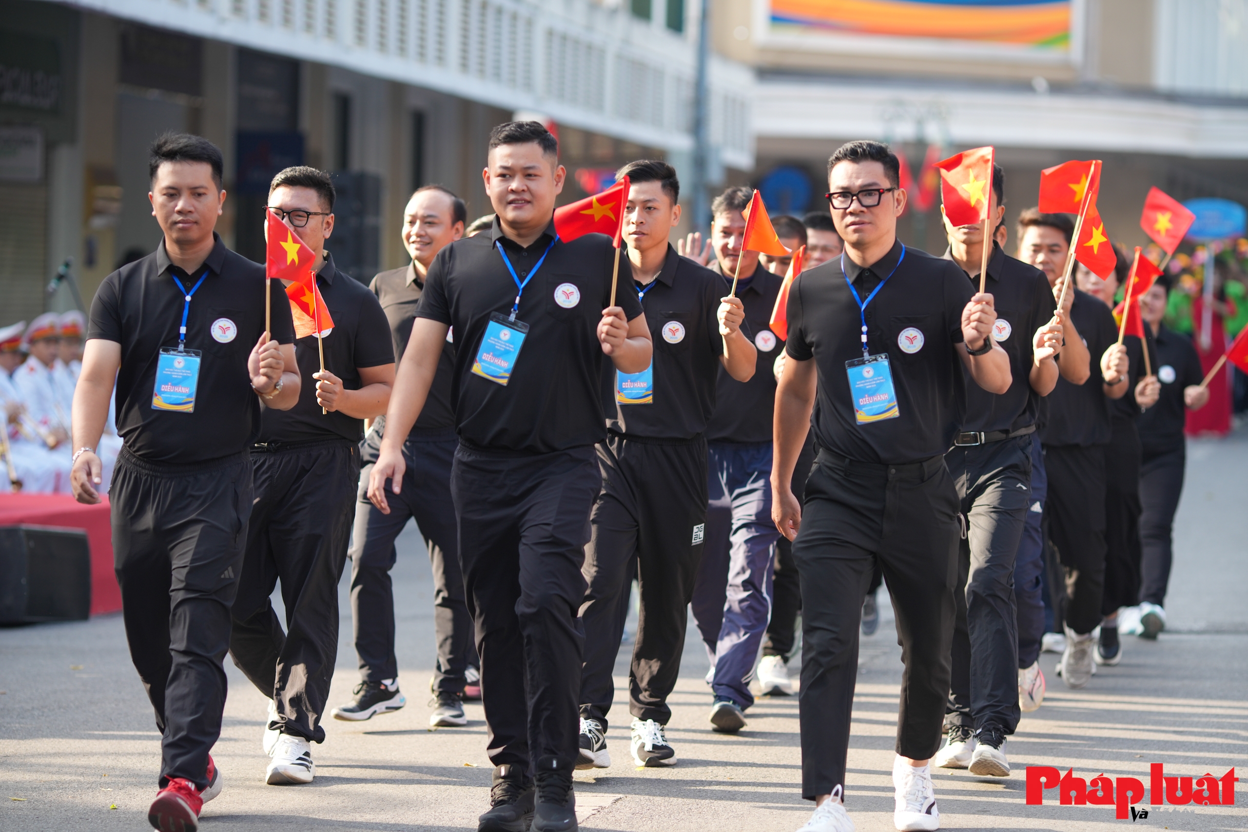 Toàn cảnh lễ khai mạc Đại hội Thể dục Thể thao phường Hoàn Kiếm lần thứ I năm 2025
