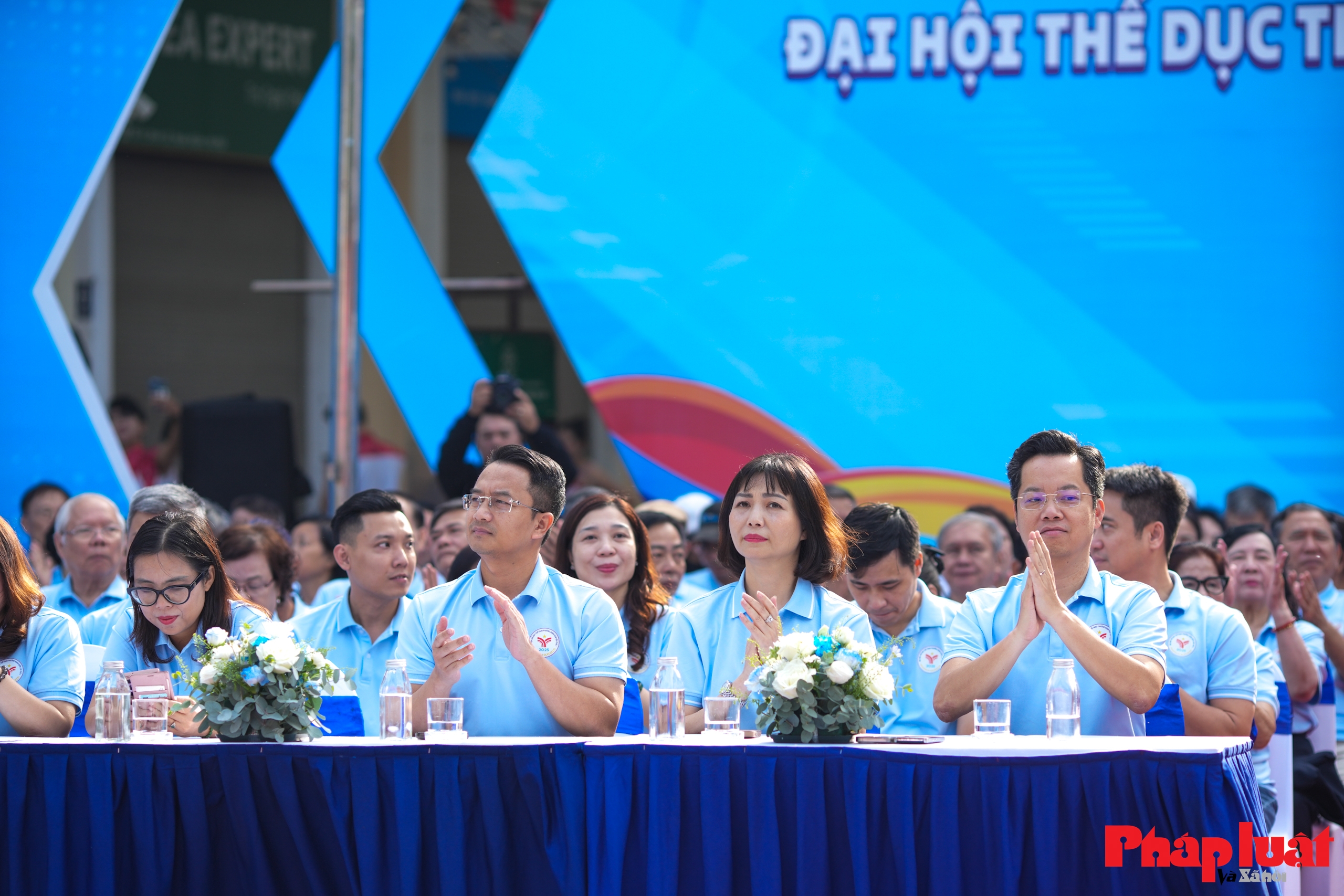 Toàn cảnh lễ khai mạc Đại hội Thể dục Thể thao phường Hoàn Kiếm lần thứ I năm 2025