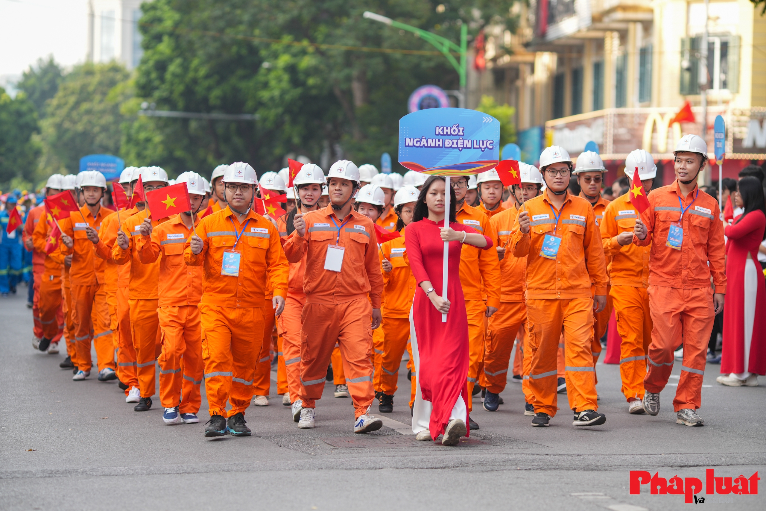 Toàn cảnh lễ khai mạc Đại hội Thể dục Thể thao phường Hoàn Kiếm lần thứ I năm 2025