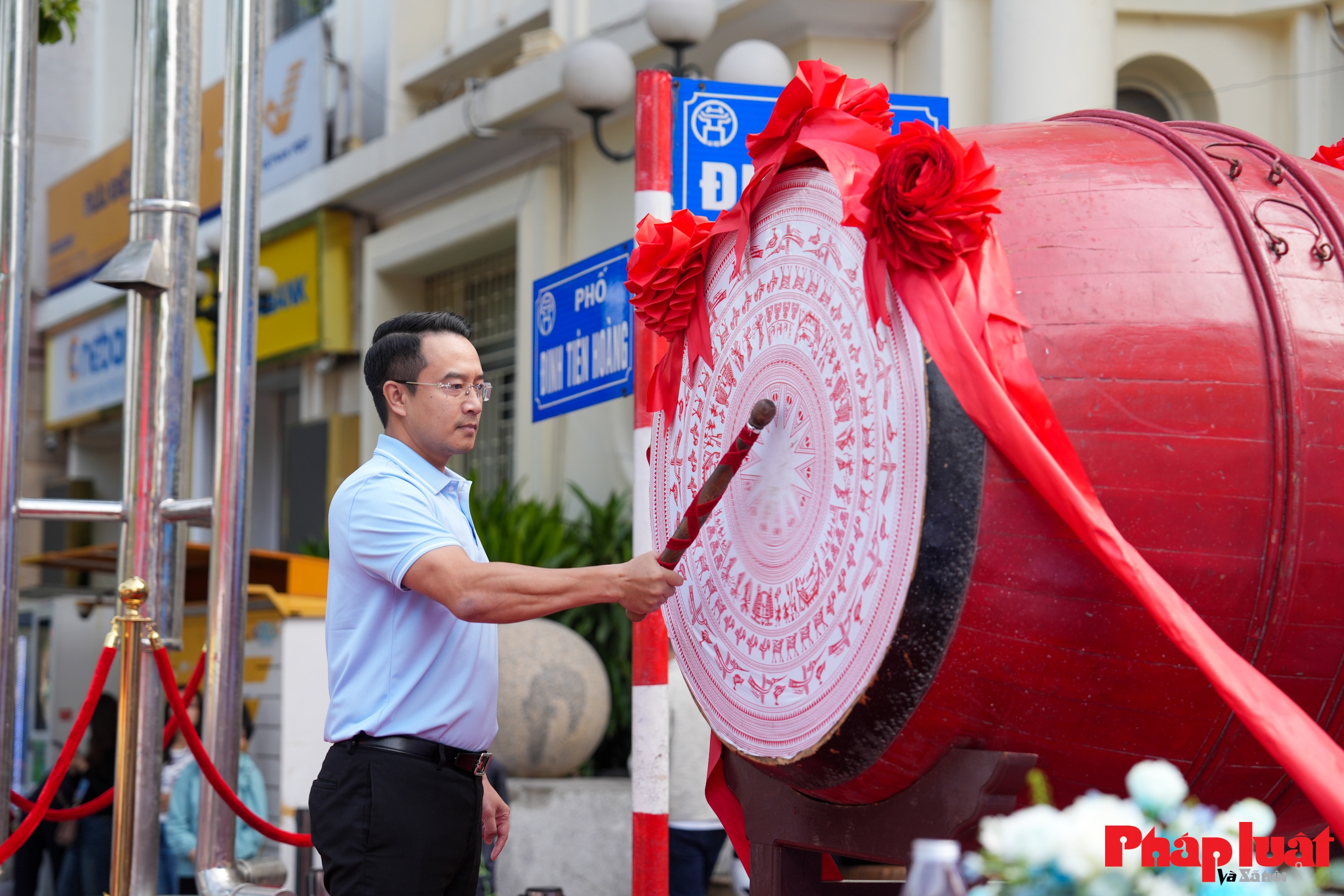 Toàn cảnh lễ khai mạc Đại hội Thể dục Thể thao phường Hoàn Kiếm lần thứ I năm 2025