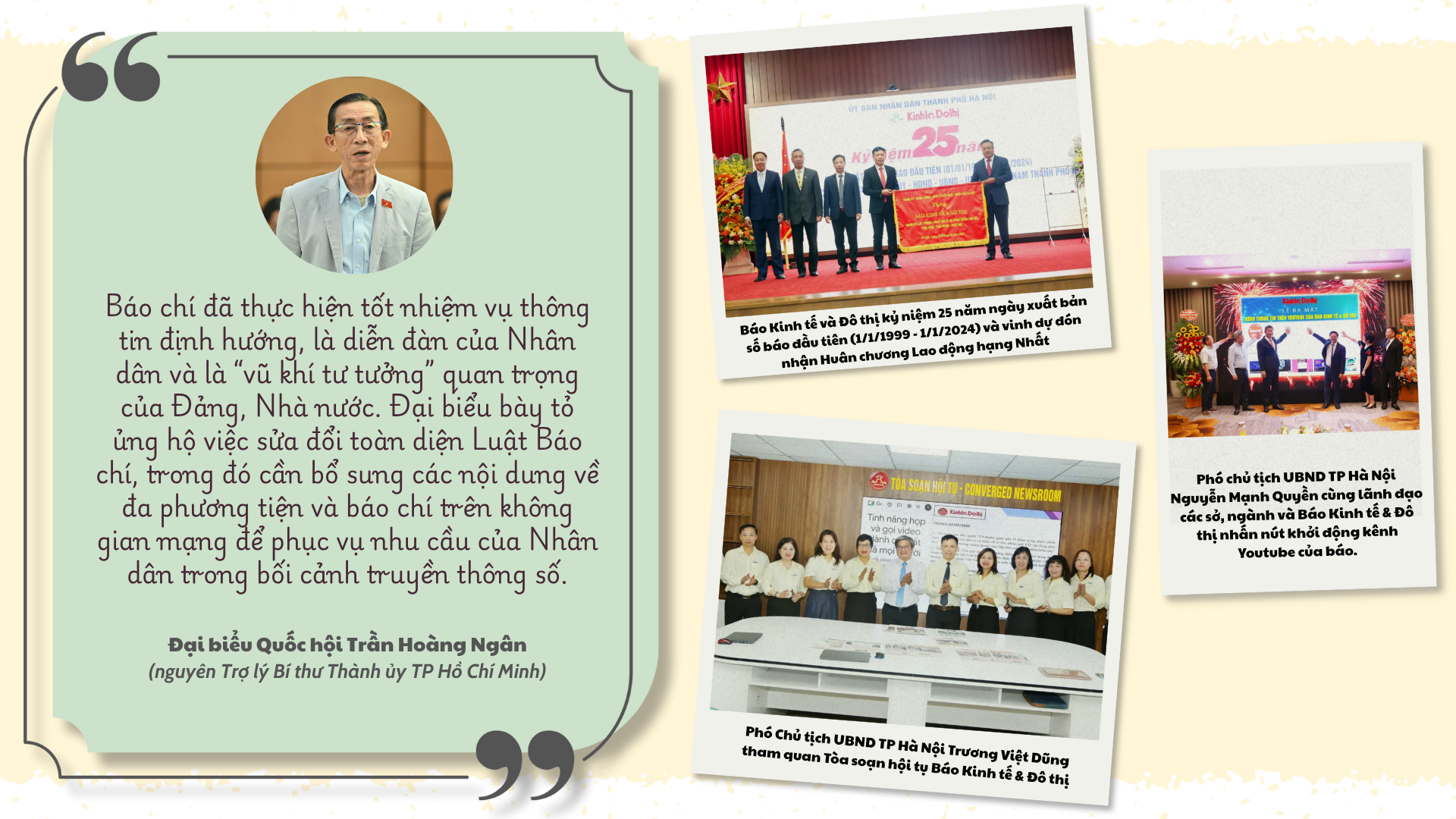 Cần cơ chế đặc thù cho Hà Nội và TP Hồ Chí Minh xây dựng tổ hợp báo chí chủ lực