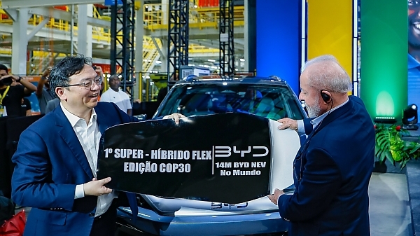 BYD xuất xưởng chiếc xe năng lượng mới thứ 14 triệu