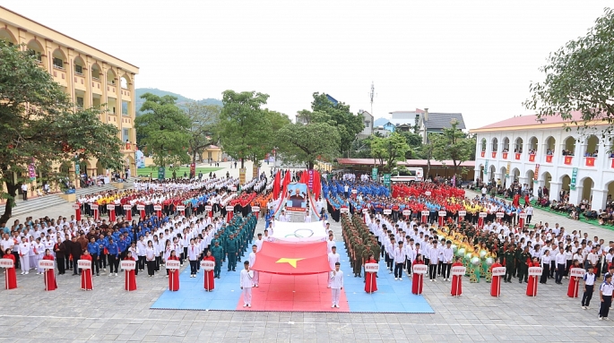 Sôi nổi Đại hội Thể dục thể thao xã Yên Xuân năm 2025