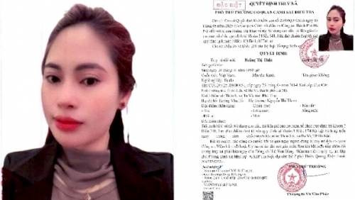 Quyết định truy nã đặc biệt đối tượng Hoàng Thị Thảo