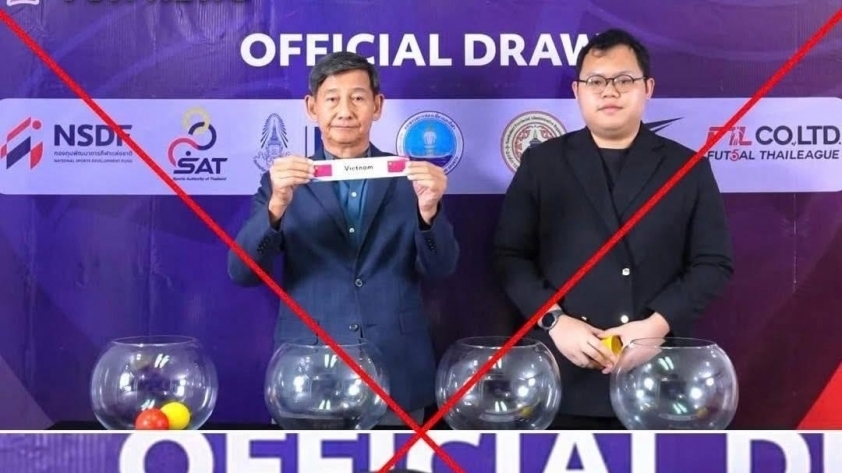 VFF yêu cầu làm rõ sự cố sai quốc kỳ Việt Nam tại lễ bốc thăm futsal Đông Nam Á 2025