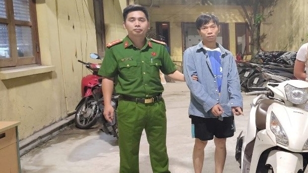 Nhanh chóng bắt giữ đối tượng trộm xe máy Honda Vision trên phố Quang Trung