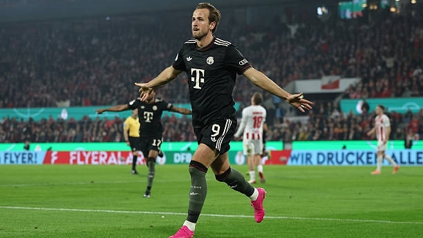 Harry Kane lập cú đúp, Bayern Munich ngược dòng ngoạn mục tại cúp Quốc gia Đức