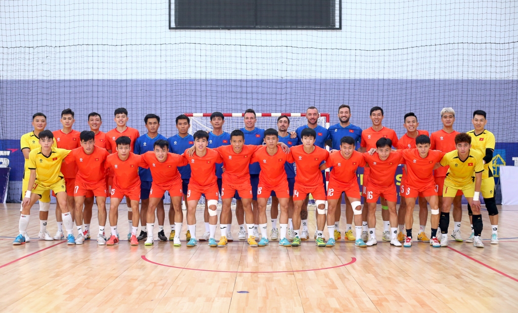 Đội tuyển futsal Việt Nam hội quân, chuẩn bị cho SEA Games 33