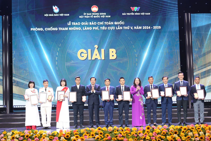 Báo Kinh tế & Đô thị đạt giải C Giải Báo chí toàn quốc phòng, chống tham nhũng, lãng phí, tiêu cực lần thứ V