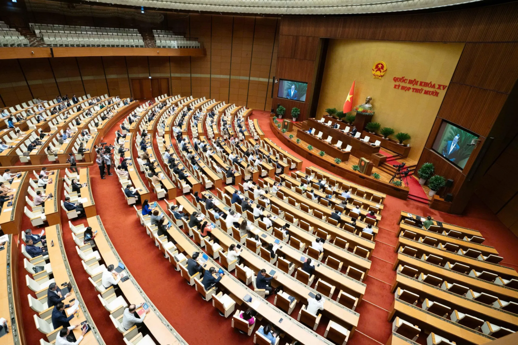 Quang cảnh kỳ họp. Ảnh: Quochoi.vn