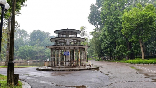 Hiện trạng công viên Bách Thảo trước ngày được tu sửa