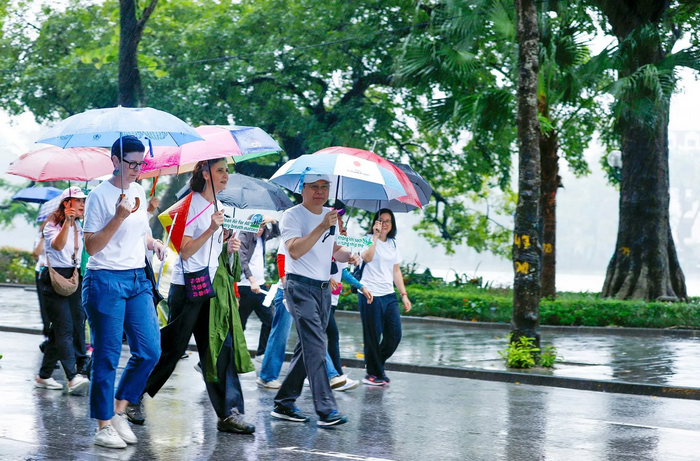 Lan tỏa thông điệp “Không khí sạch cho bầu trời xanh”