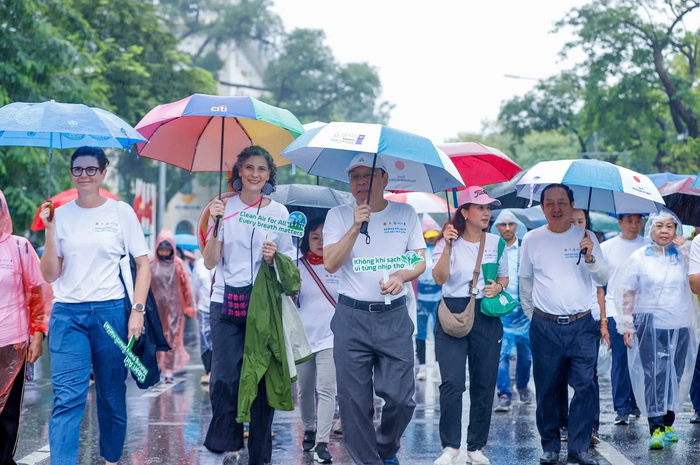 Lan tỏa thông điệp “Không khí sạch cho bầu trời xanh”