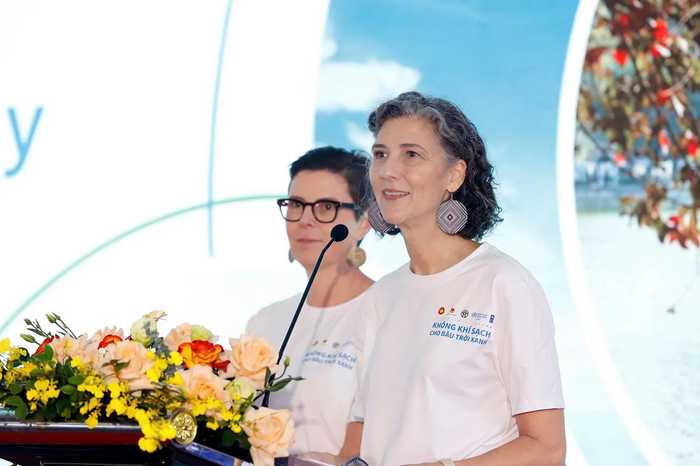 Lan tỏa thông điệp “Không khí sạch cho bầu trời xanh”