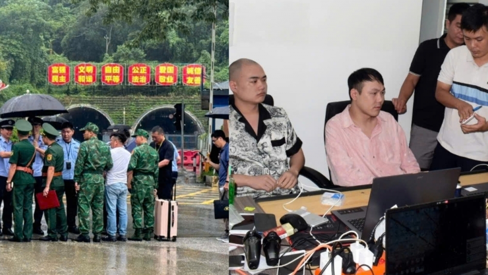 Triệt phá “ổ nhóm” người Trung Quốc sang Việt Nam lừa đảo