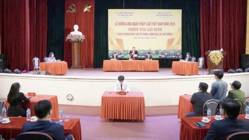 Đa dạng hình thức lan tỏa Ngày Pháp luật Việt Nam 2025