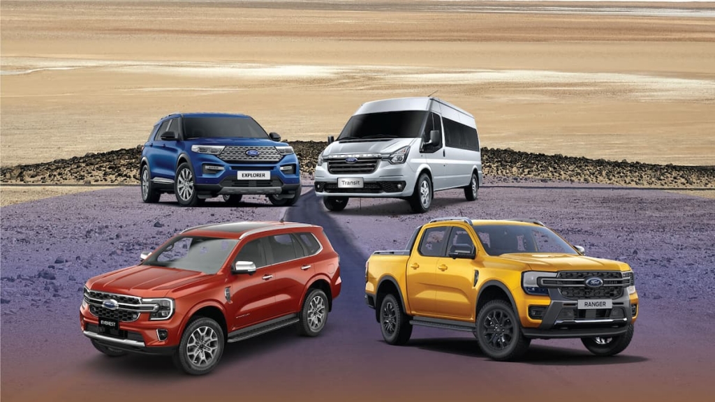 Cập nhật bảng giá ô tô Ford mới nhất tháng 11/2025