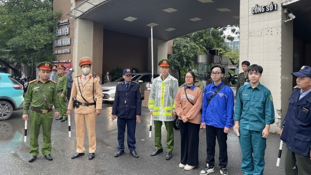 Triển khai mô hình “Cổng bệnh viện an toàn giao thông”