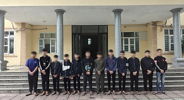 Phú Thọ: nhiều thanh niên bị triệu tập để xử lý hành vi gây rối trật tự công cộng