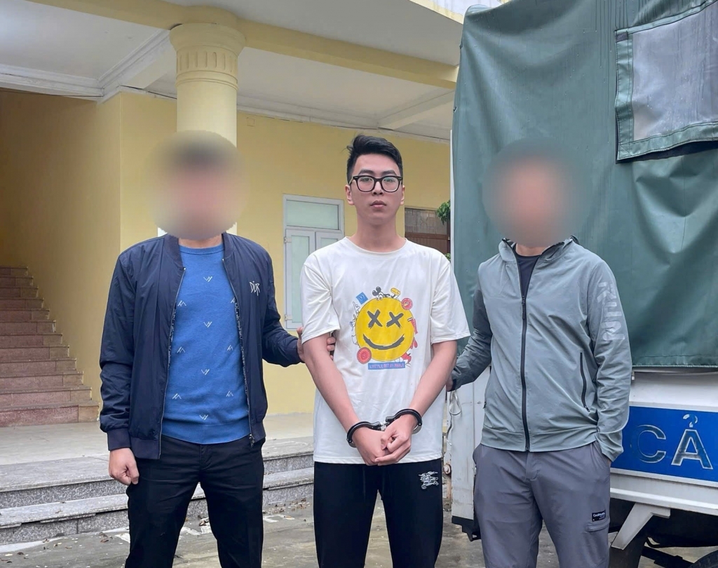 Đối tượng Nguyễn Trọng Phú. Ảnh: CQCA