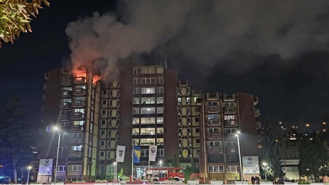 Hiện trường vụ cháy. Nguồn: newstalkzb.co.nz