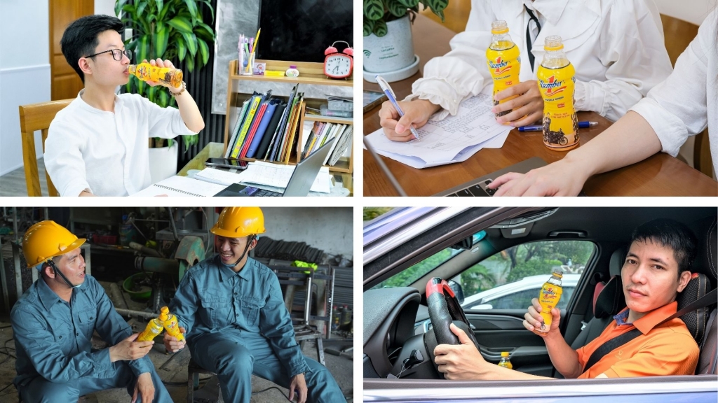 Với nước tăng lực Number 1, đam mê nào cũng có thể bền vững, nếu bạn đủ năng lượng để theo đuổi đến cùng.”