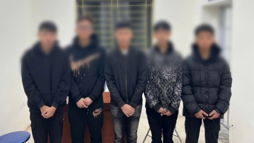 Cảnh sát 141 ngăn chặn nhóm thanh thiếu niên chuẩn bị đánh nhau