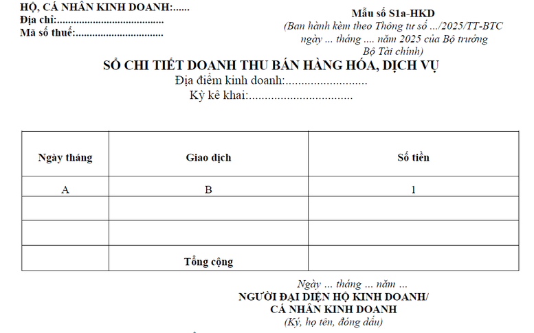 Hướng dẫn kế toán cho các hộ kinh doanh, cá nhân kinh doanh- Ảnh 2. Hướng dẫn kế toán cho các hộ kinh doanh, cá nhân kinh doanh- Ảnh 2.