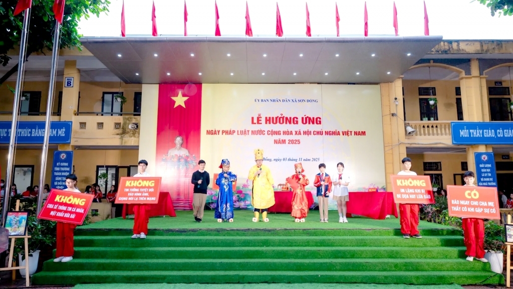 Hưởng ứng Ngày Pháp luật Việt Nam năm 2025: Nhiều hoạt động sôi nổi, thiết thực