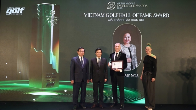 Chủ tịch Tập đoàn BRG được vinh danh 2 giải thưởng lớn tại Vietnam Golf Excellence Awards 2025