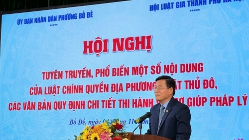 Hưởng ứng Ngày Pháp luật Việt Nam thông qua hội nghị tuyên truyền pháp luật