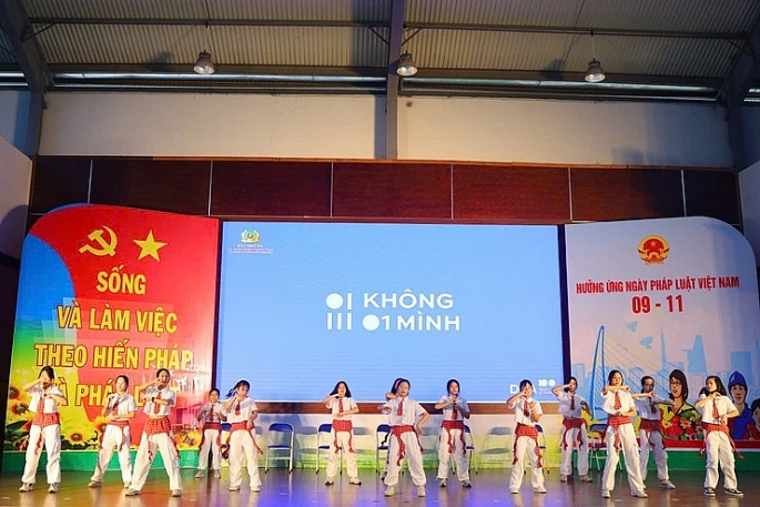 Phường Tây Hồ phát động phong trào học tập, chấp hành pháp luật trong học đường