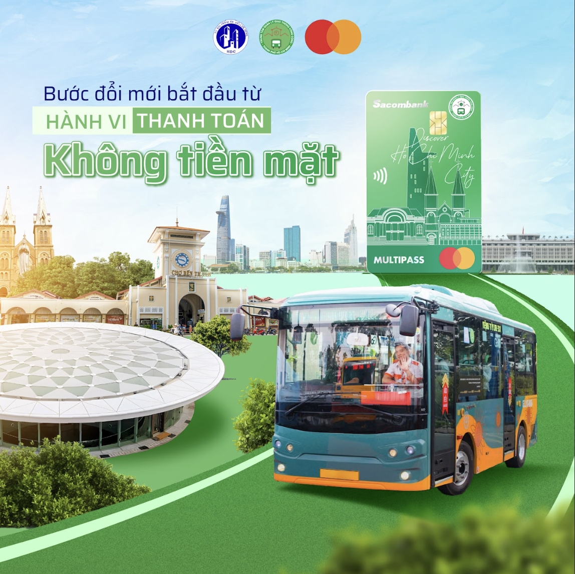 Giao thông công cộng đổi mới từ thói quen thanh toán không tiền mặt