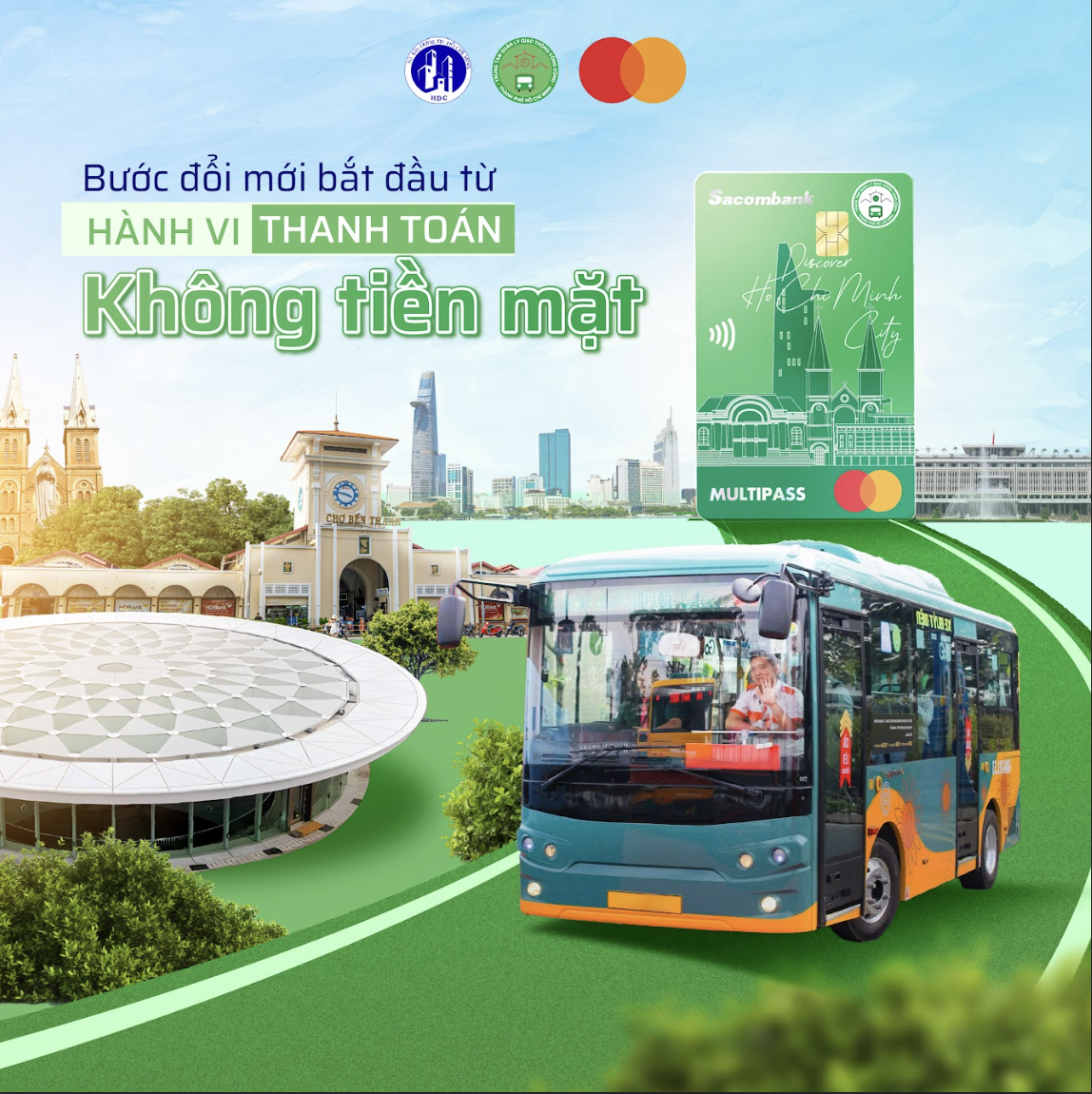 Giao thông công cộng đổi mới từ thói quen thanh toán không tiền mặt