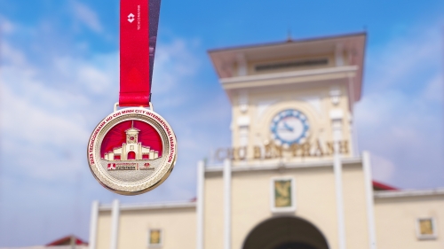 Công bố bộ vật phẩm Giải Marathon Quốc tế TP Hồ Chí Minh Techcombank mùa thứ 8