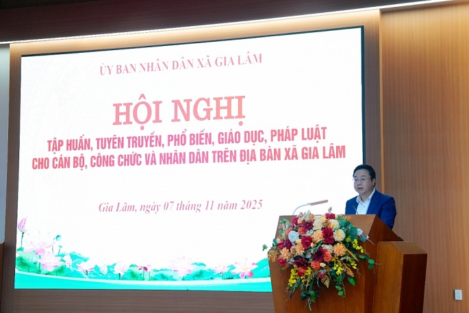 Xã Gia Lâm đẩy mạnh công tác tuyên truyền, phổ biến, giáo dục pháp luật Xã Gia Lâm đẩy mạnh công tác tuyên truyền, phổ biến, giáo dục pháp luật